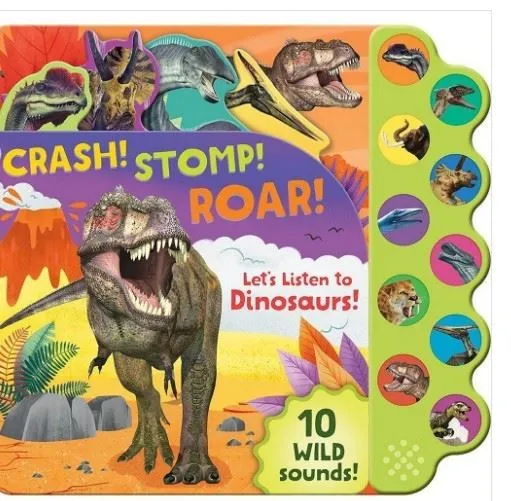 2024 New Year Gifts Dianosaur Taking Toys Book